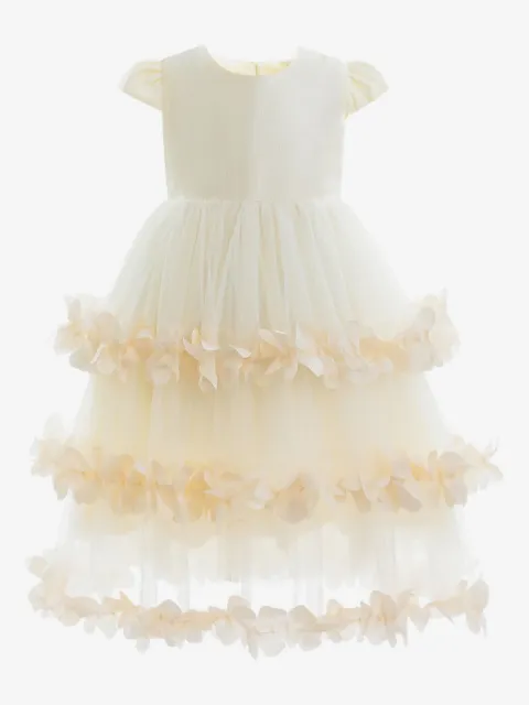 Tulleen robe à volants superposés