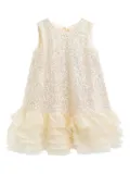 Tulleen Catania sequin-embellished ruffled dress - Gold