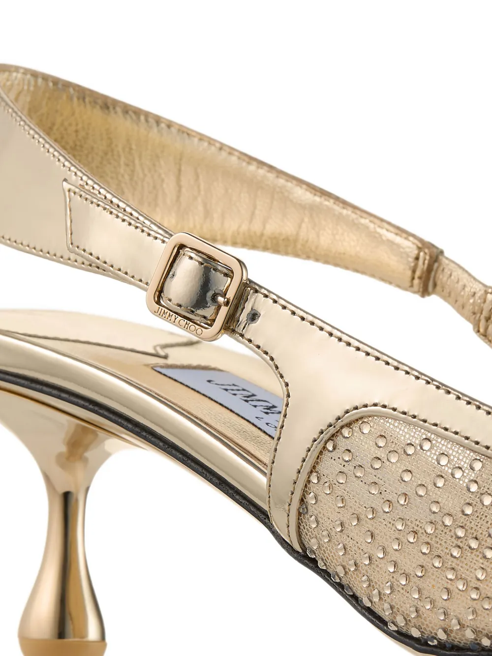 Jimmy Choo Amel slingback pumps Goud