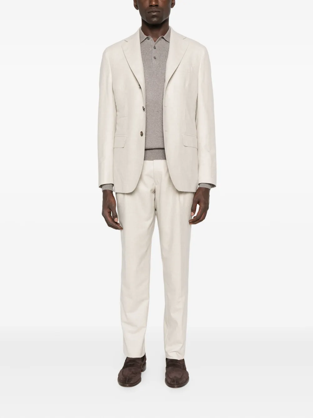 Eleventy three-button wool suit | Single Breasted Suits | Image 2