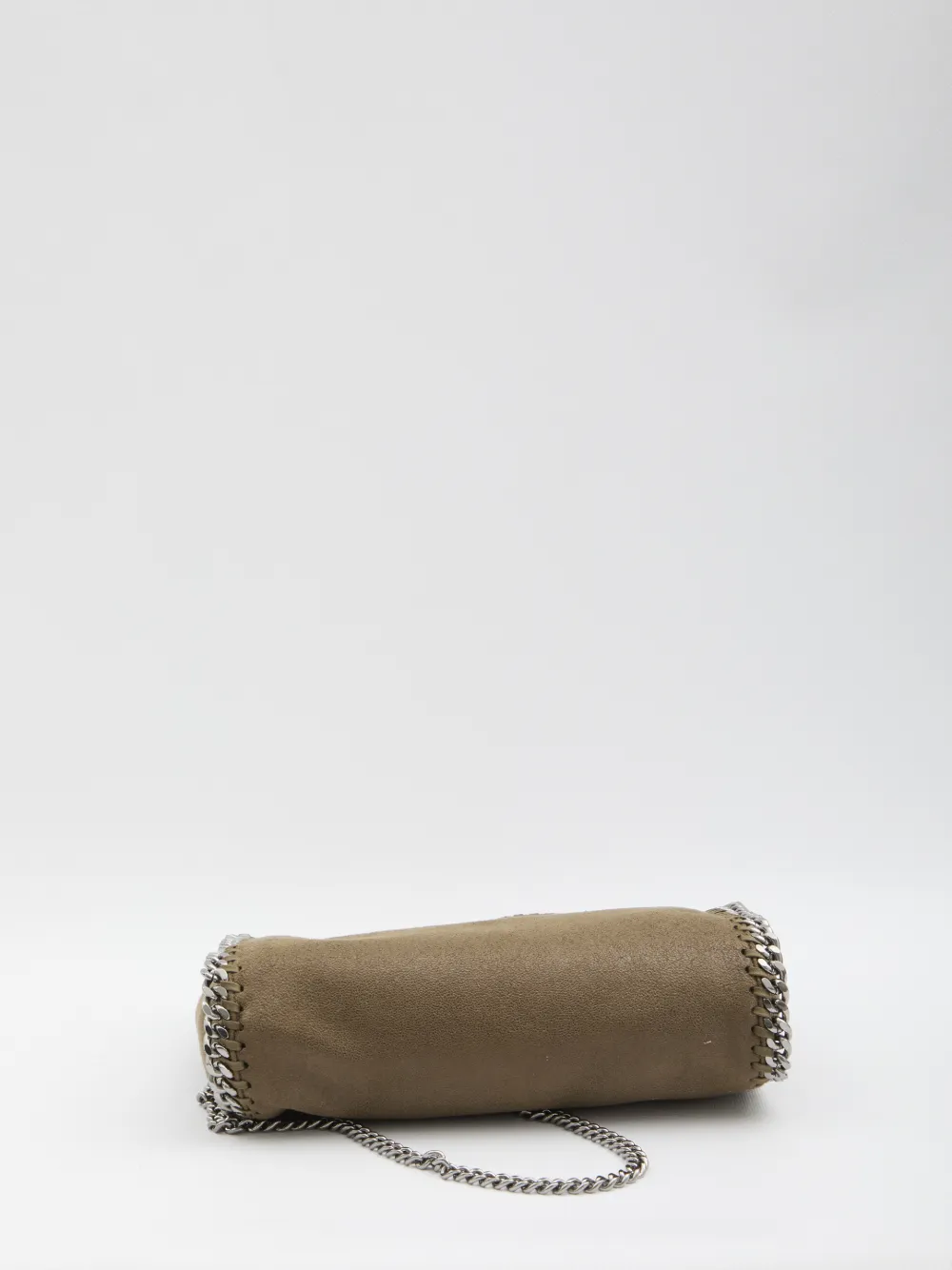 Stella McCartney mini Falabella chain-trimmed tote bag Groen