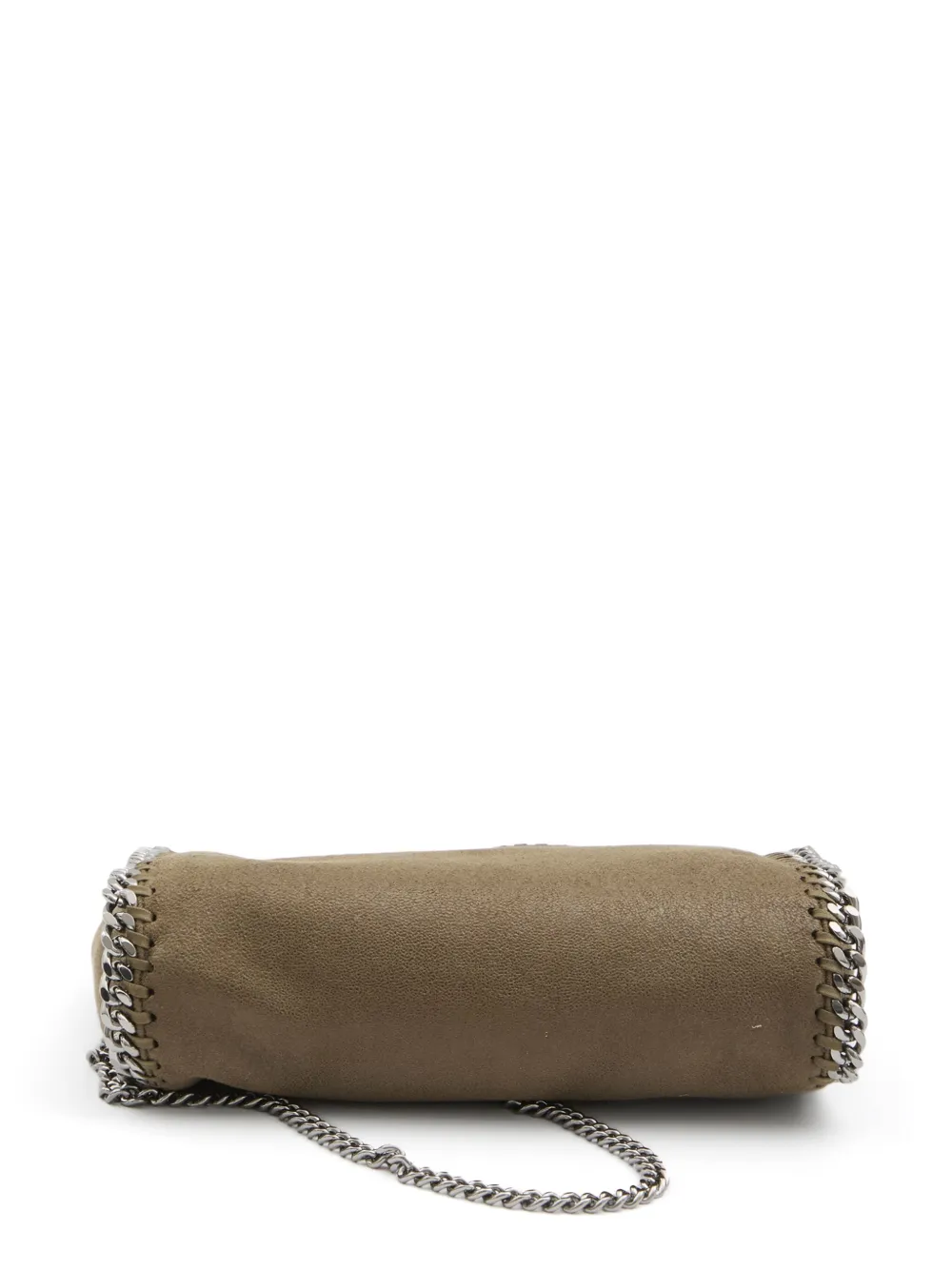 Stella McCartney mini Falabella chain-trimmed tote bag Groen