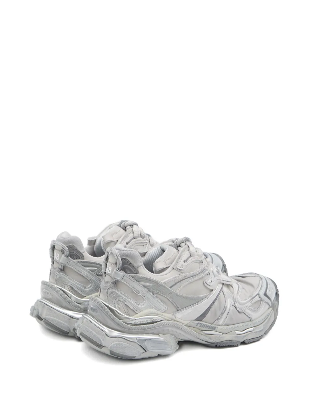 Balenciaga Runner 2 printed-logo sneakers Grey
