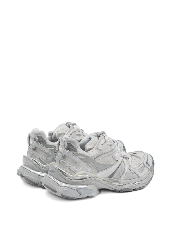 Balenciaga Runner 2 printed-logo Sneakers | Grey | FARFETCH