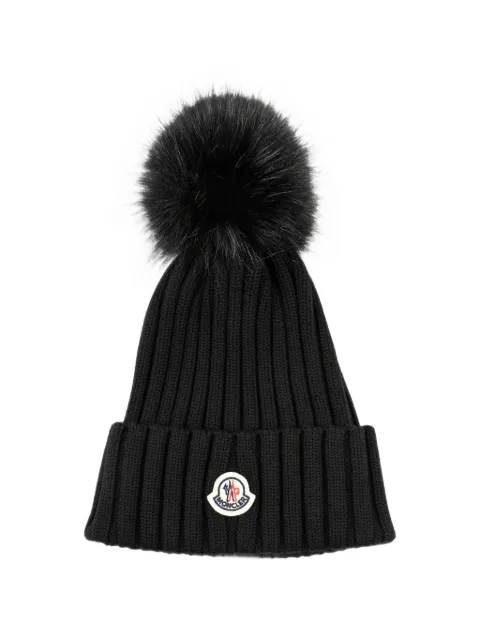 Moncler Beanie mit Pompon