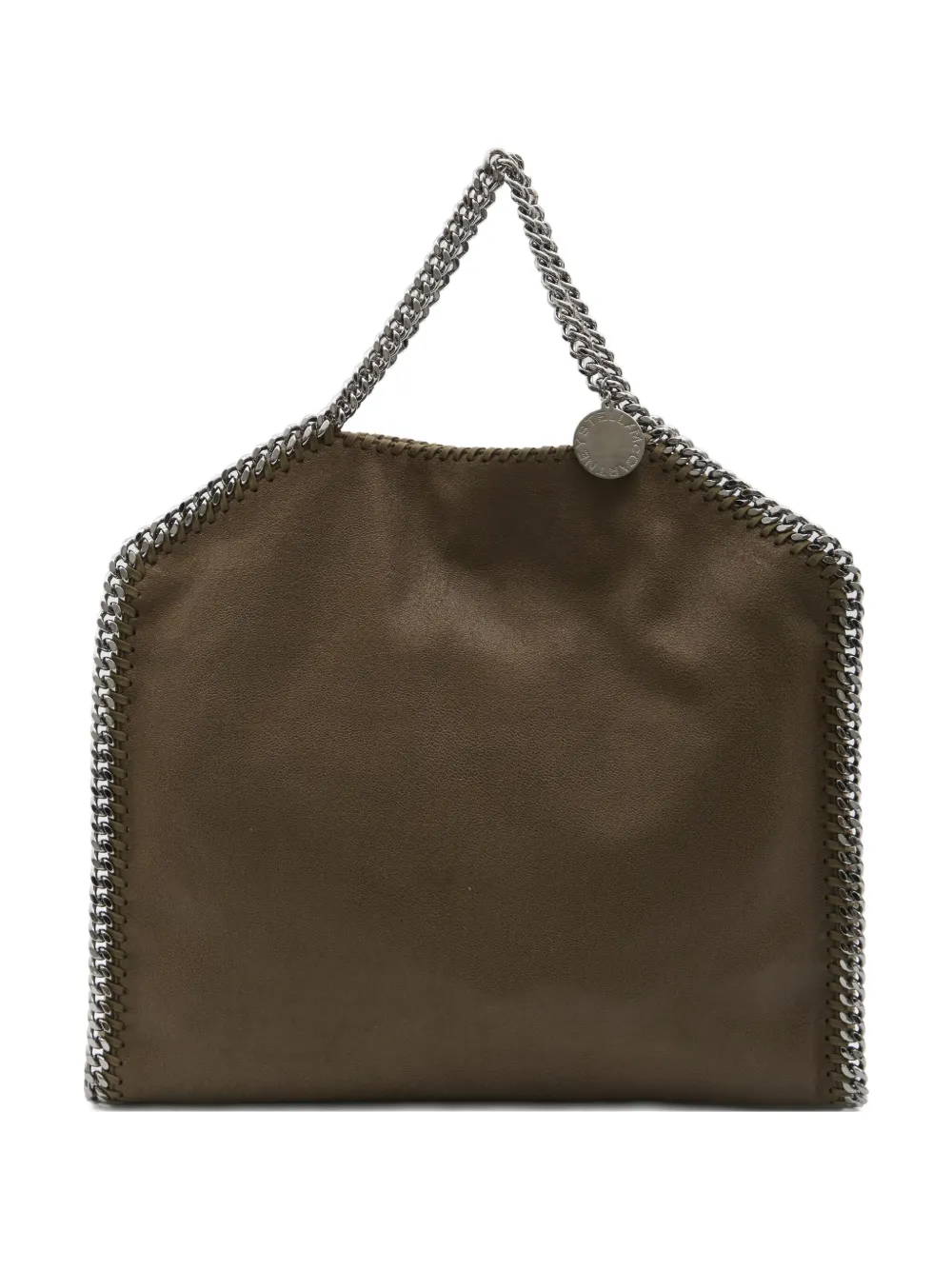 Stella McCartney Falabella vouwbare shopper met ketting Groen