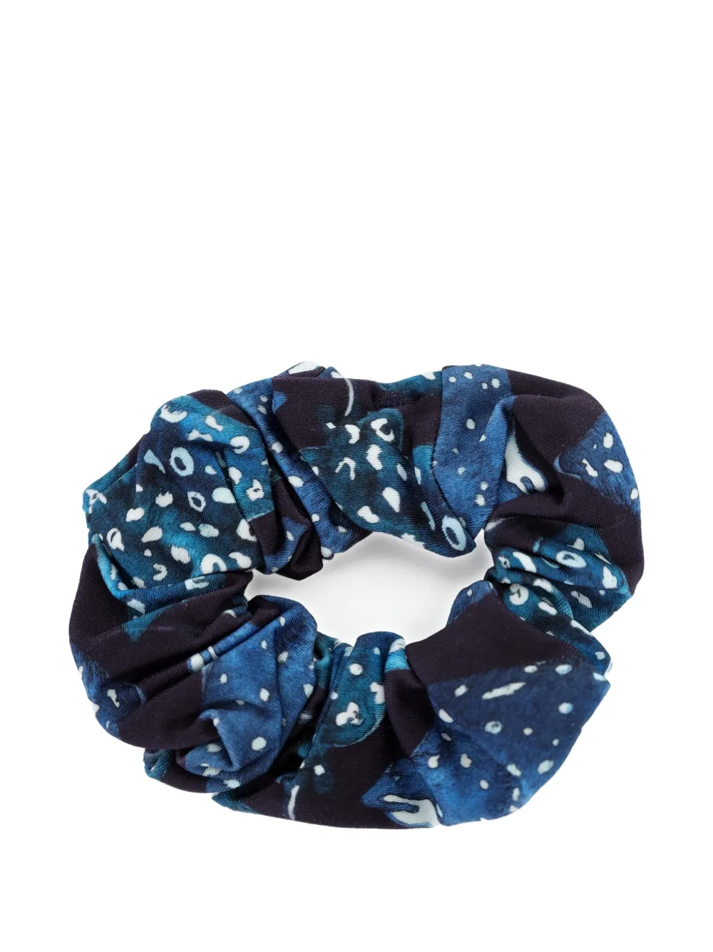 Lygia & Nanny Printed Scrunchie In Blue