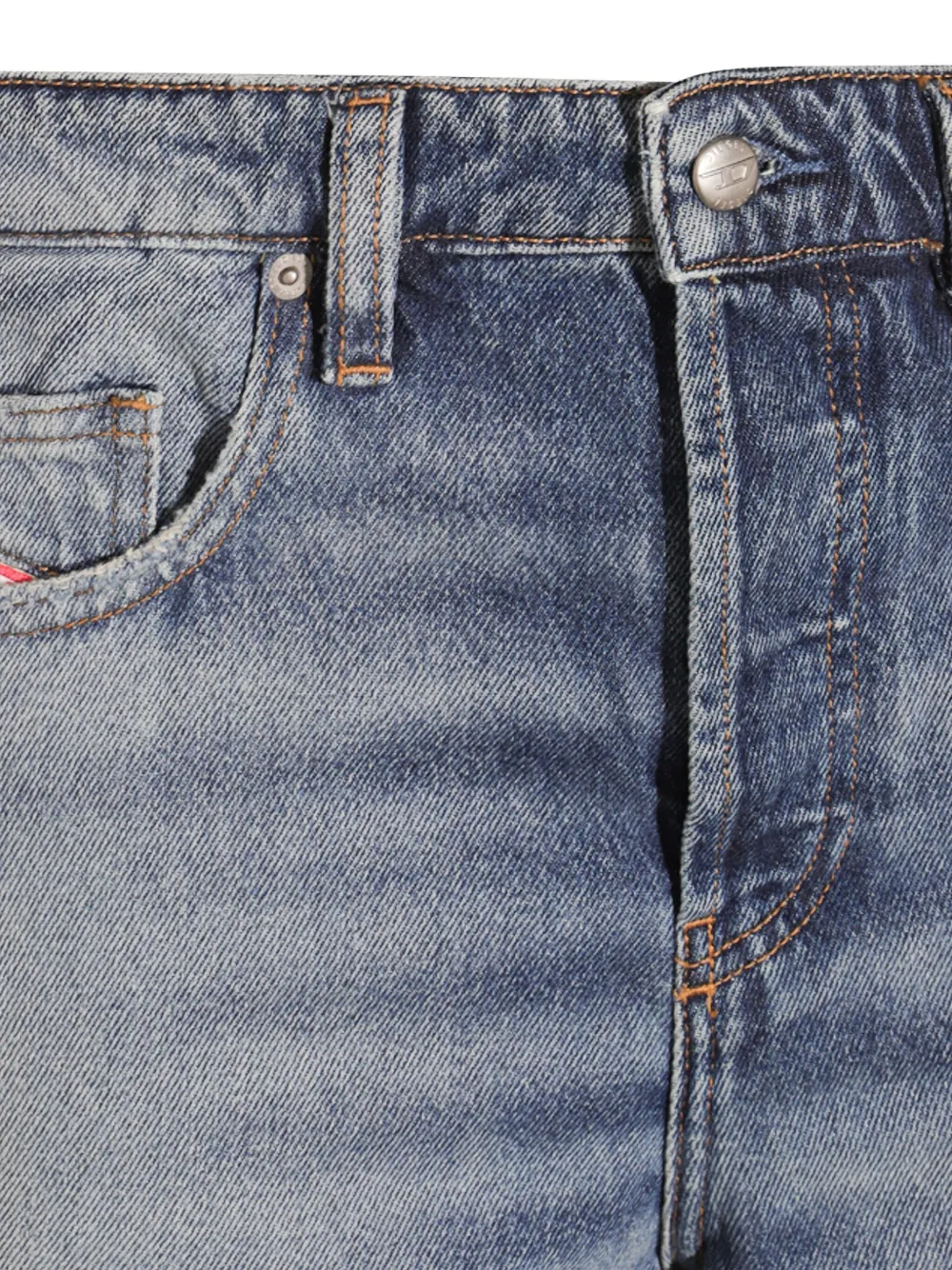 Diesel Jeans met vervaagd effect Blauw