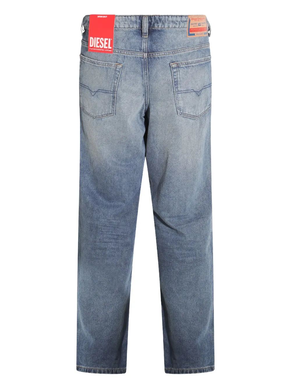 Diesel Jeans met vervaagd effect - Blauw