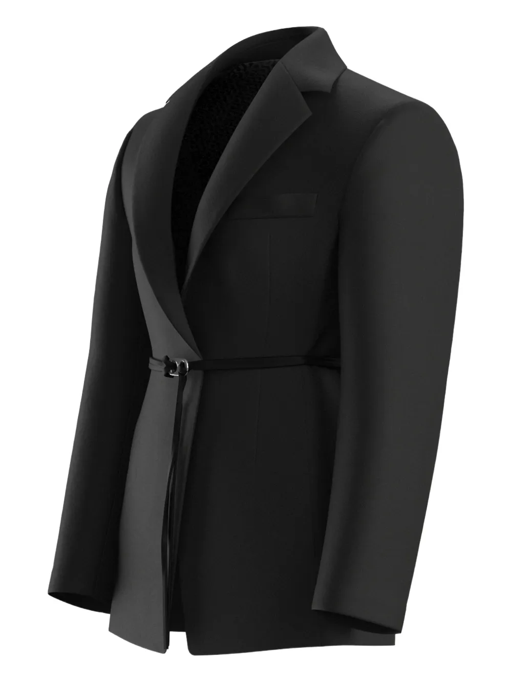 HUGO Colbert met ceintuur Zwart