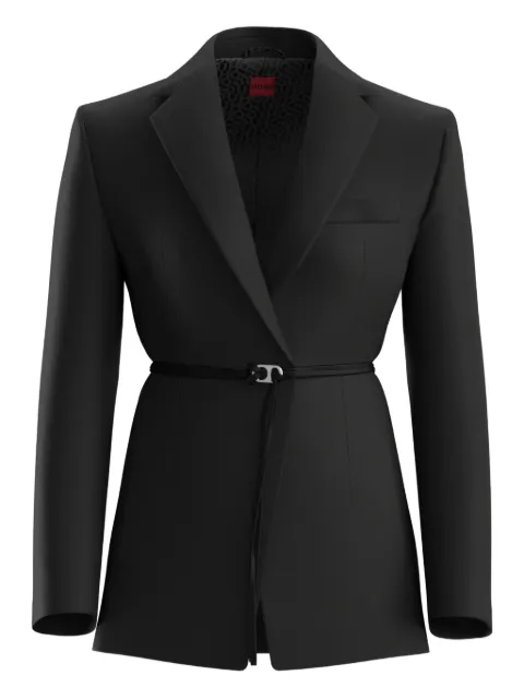 HUGO blazer à taille ceinturée