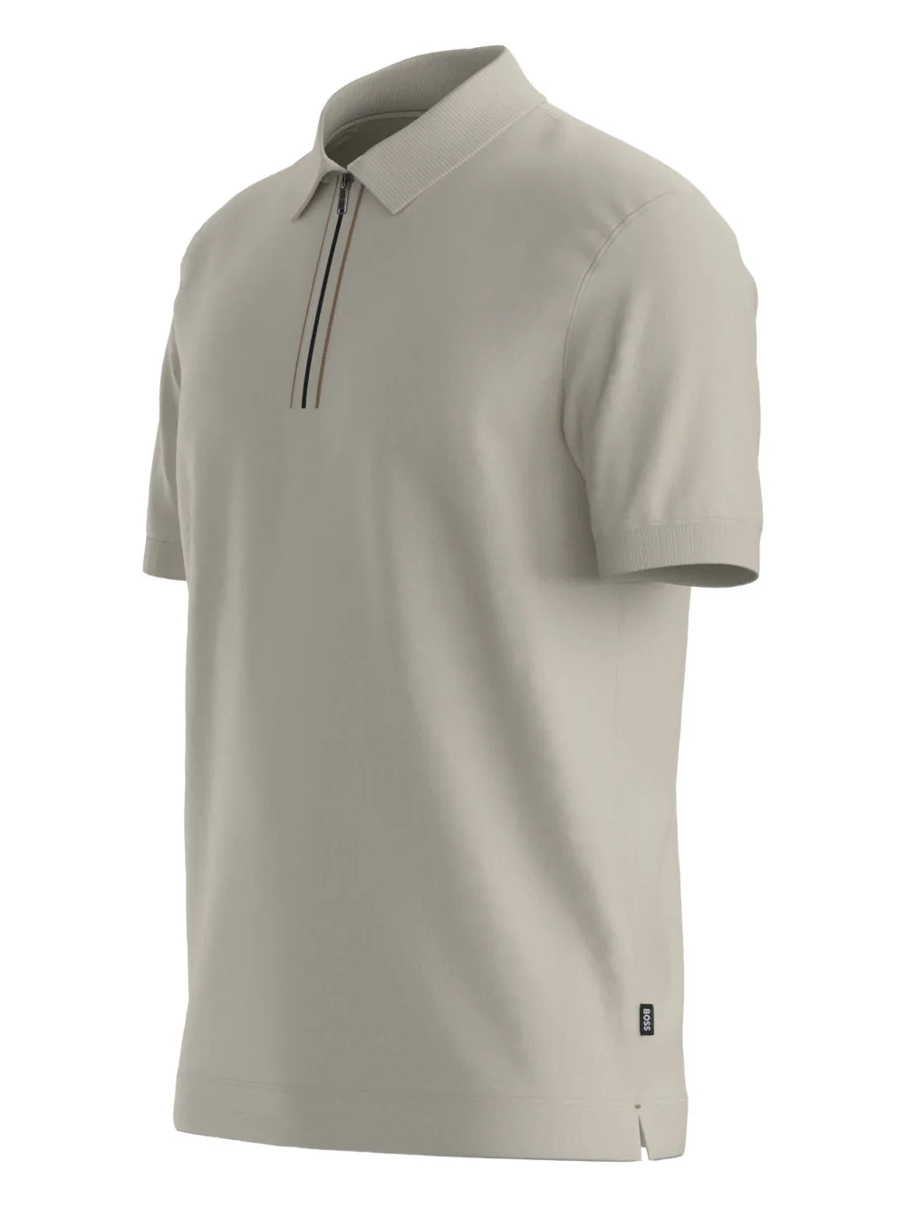 BOSS Paras poloshirt Grijs