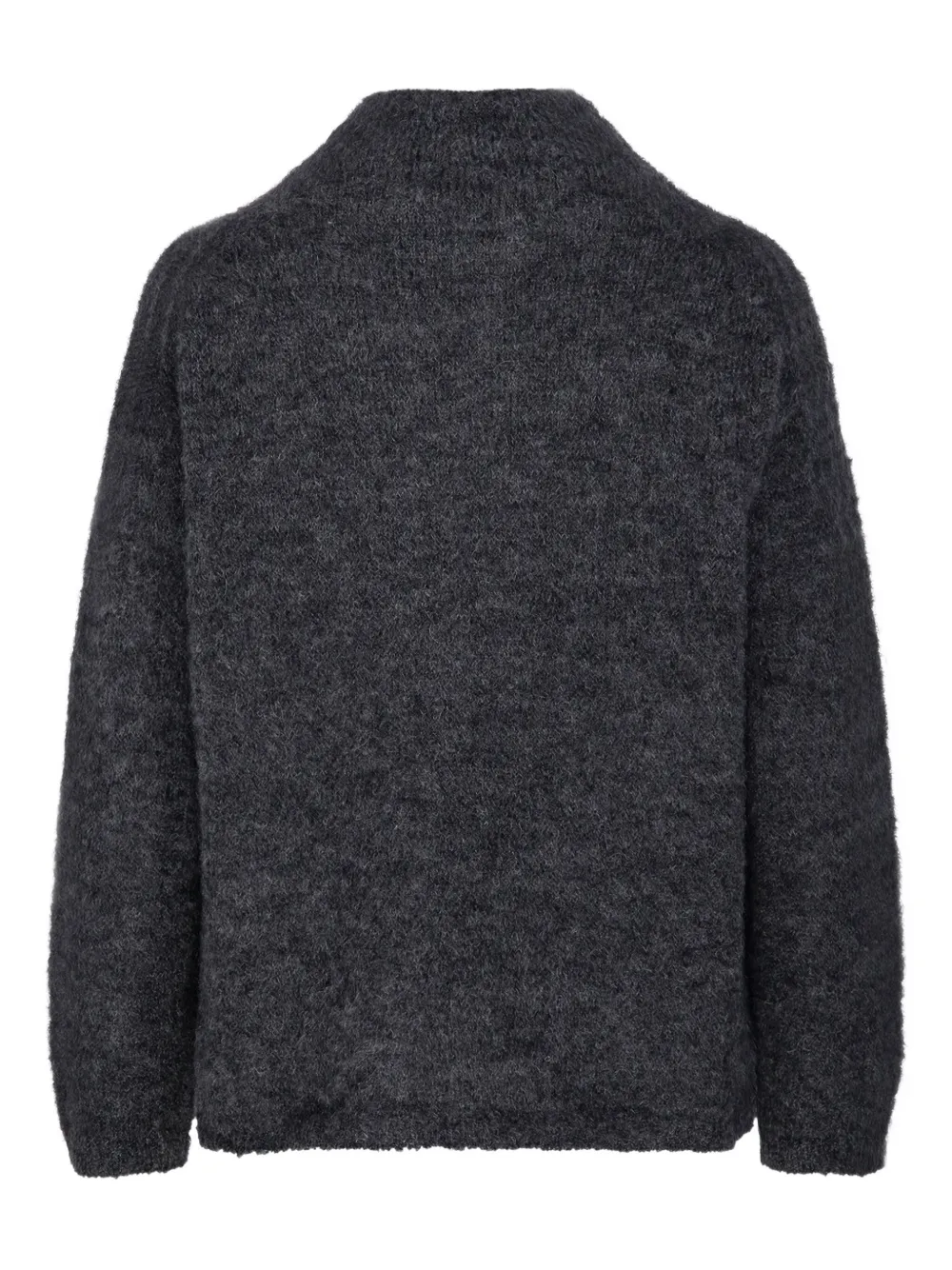 'S Max Mara mock-neck fluffy knit sweater