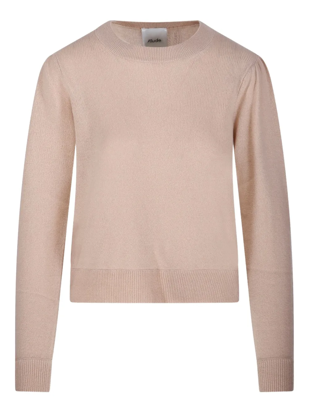 Allude long-sleeve cashmere sweater Beige