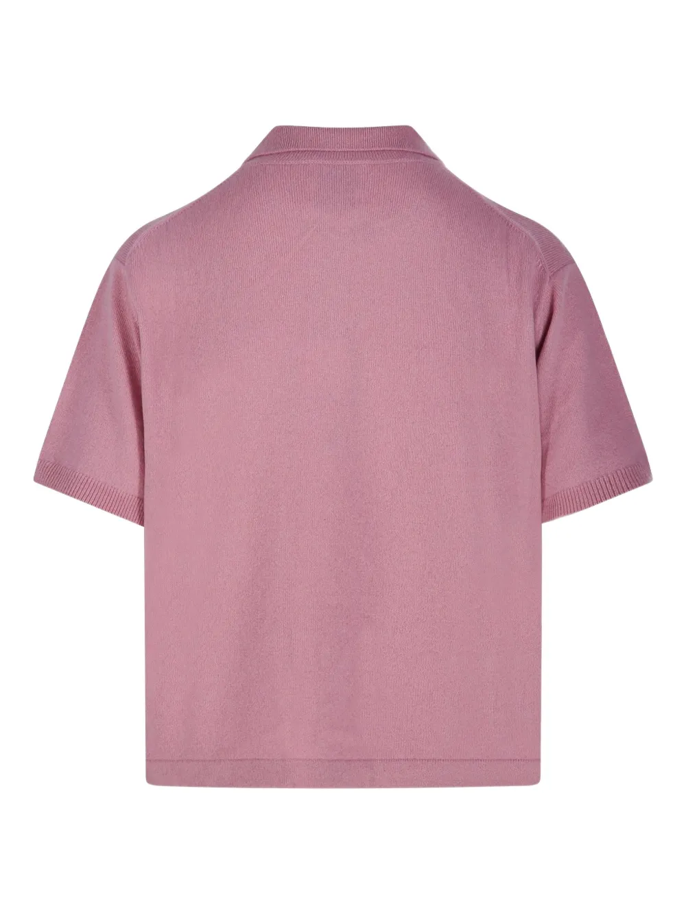Allude short-sleeve polo top - Roze
