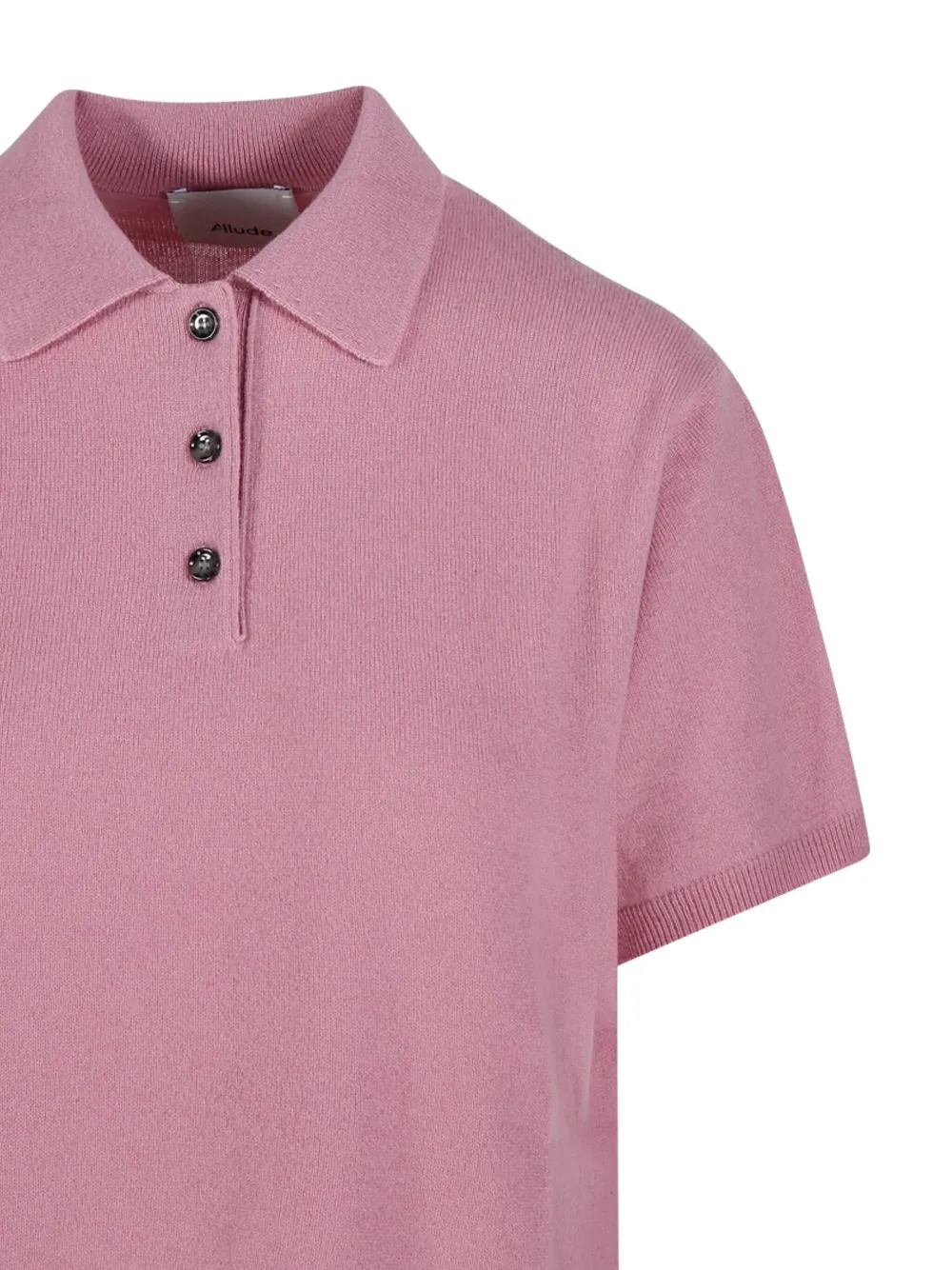 Allude short-sleeve polo top Roze