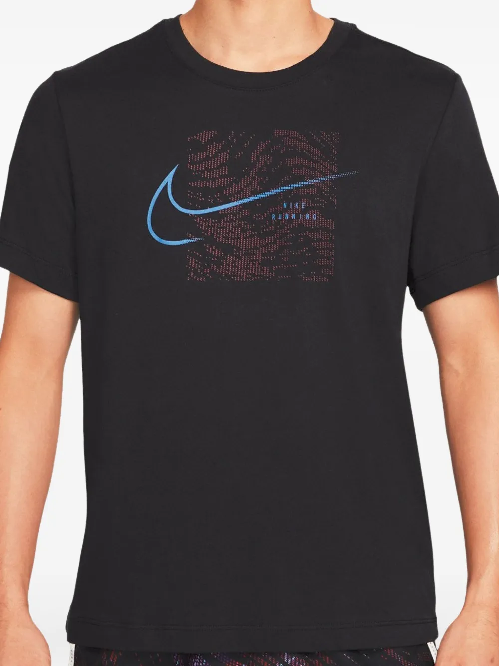 Nike playera Dri-fit Run Division Running | negro | Image 1