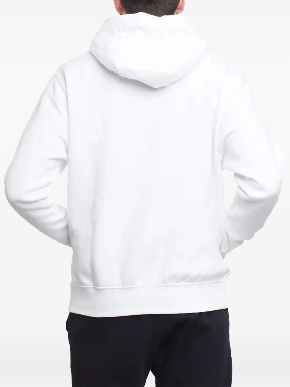 Nike Club Fleece hoodie Wit