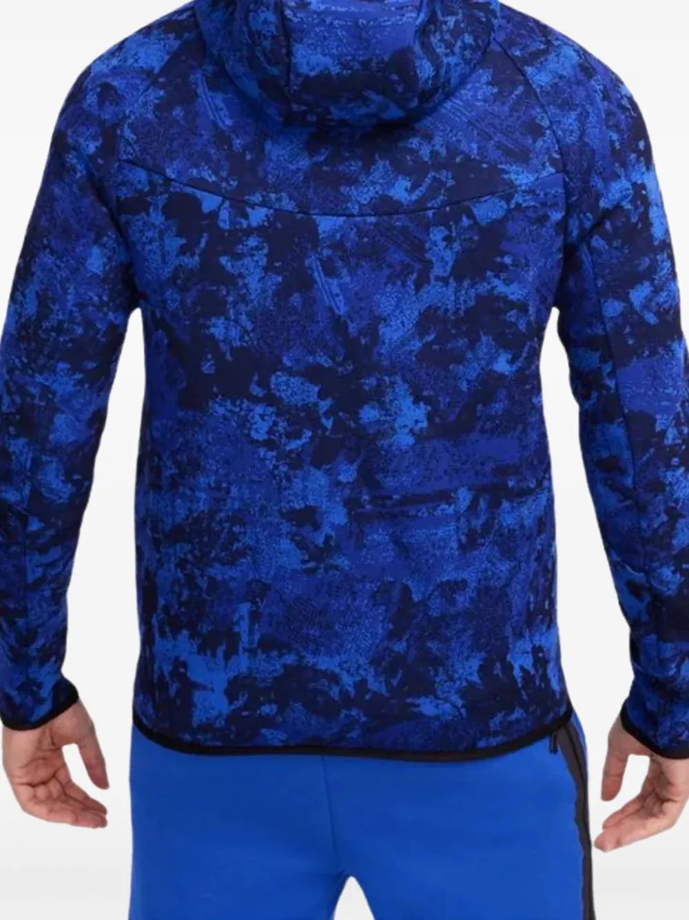 Nike Tech Windrunner zip-up hoodie Blauw