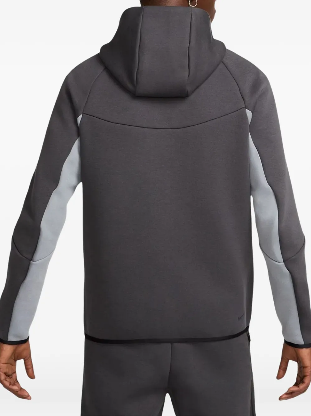 Nike Tech Fleece Windrunner zip-up hoodie Grijs