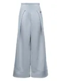 Nike Tech Fleece pleated high-rise trousers - Grey