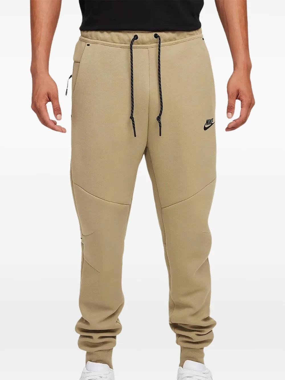 Nike tech fleece track pants Beige