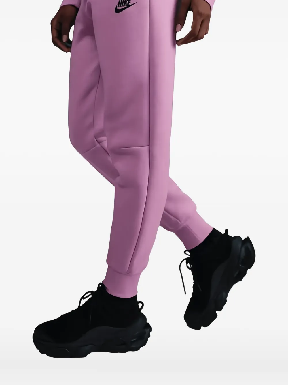 Nike Logo-embellished Track Pants In Pink