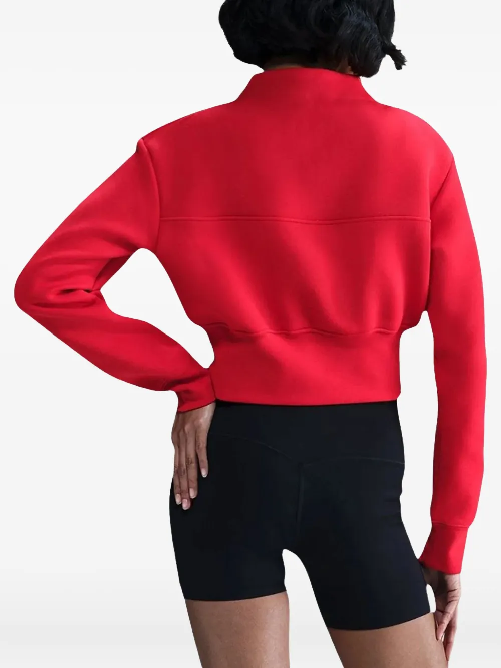 Nike Tech Fleece half-zip sweatshirt Rood