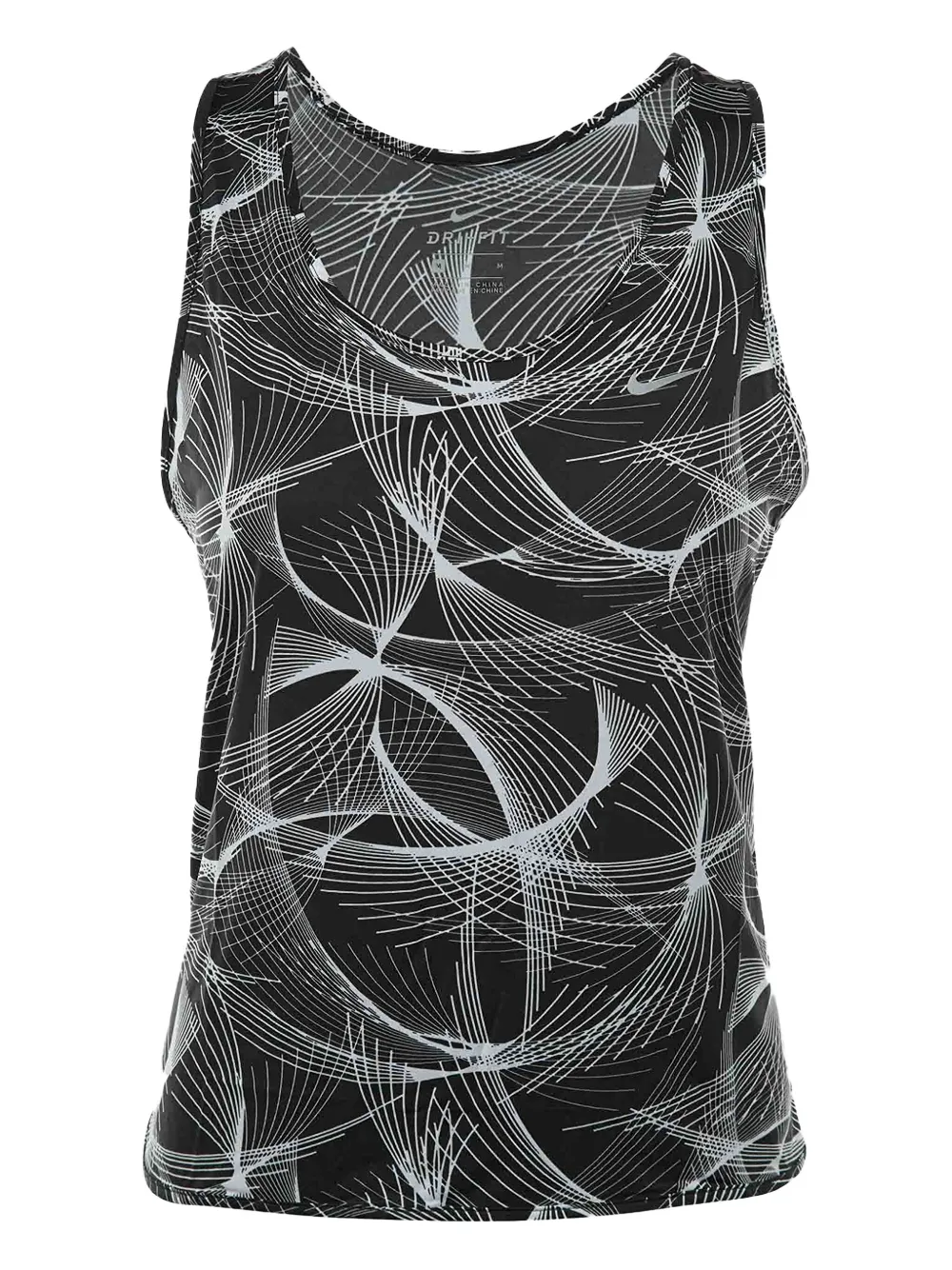 Nike Dry Running tank top Zwart