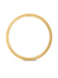 Nialaya Jewelry Classic round bangle - Gold
