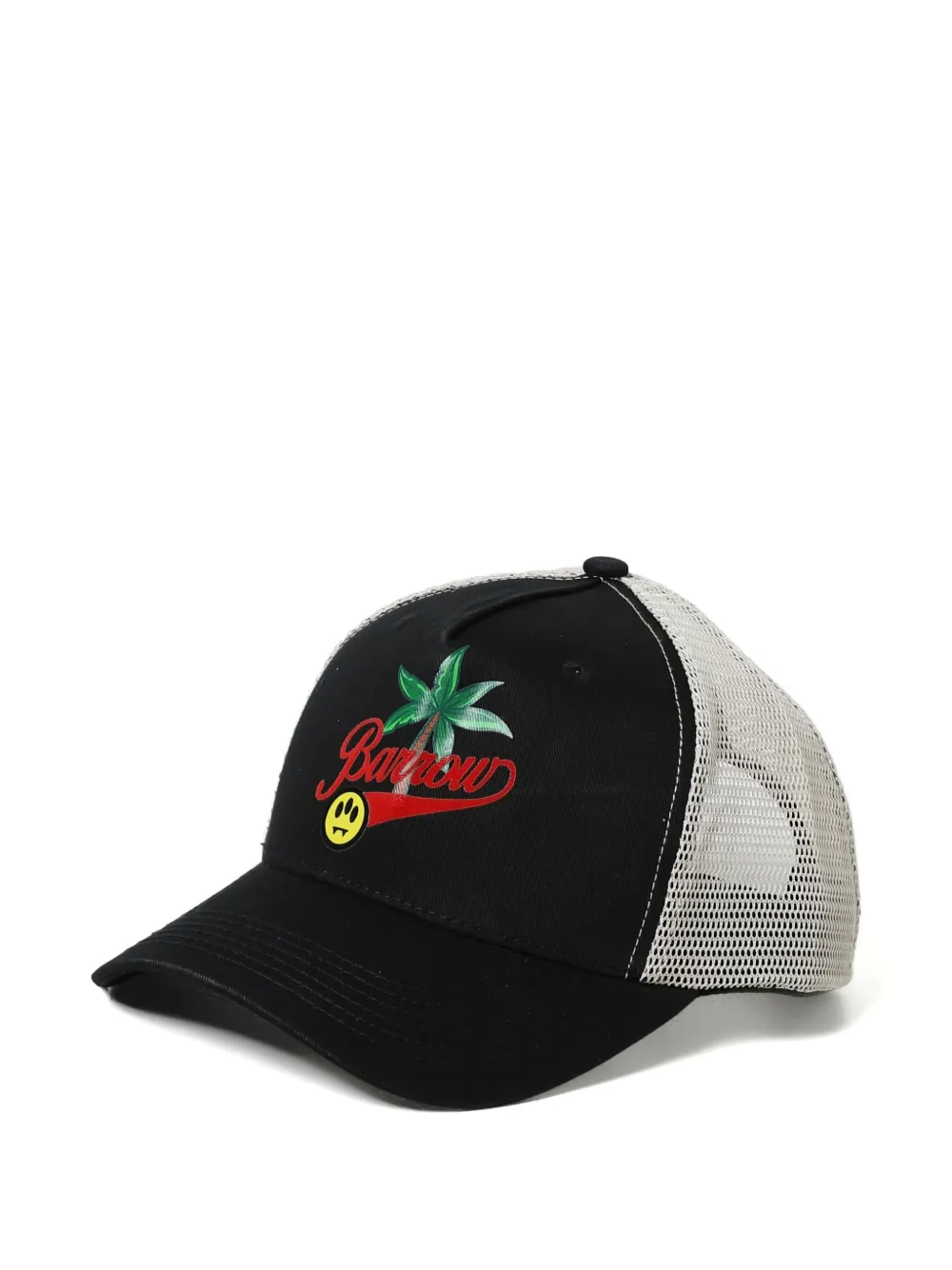 Barrow Palm-tree Logo Cap In Black