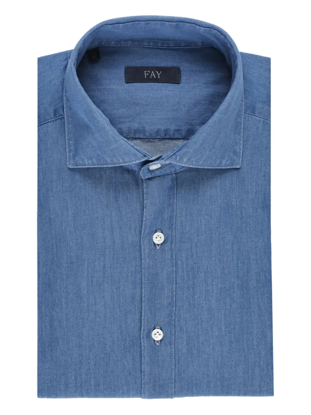 Fay button-fastening shirt | Blue | Image 1