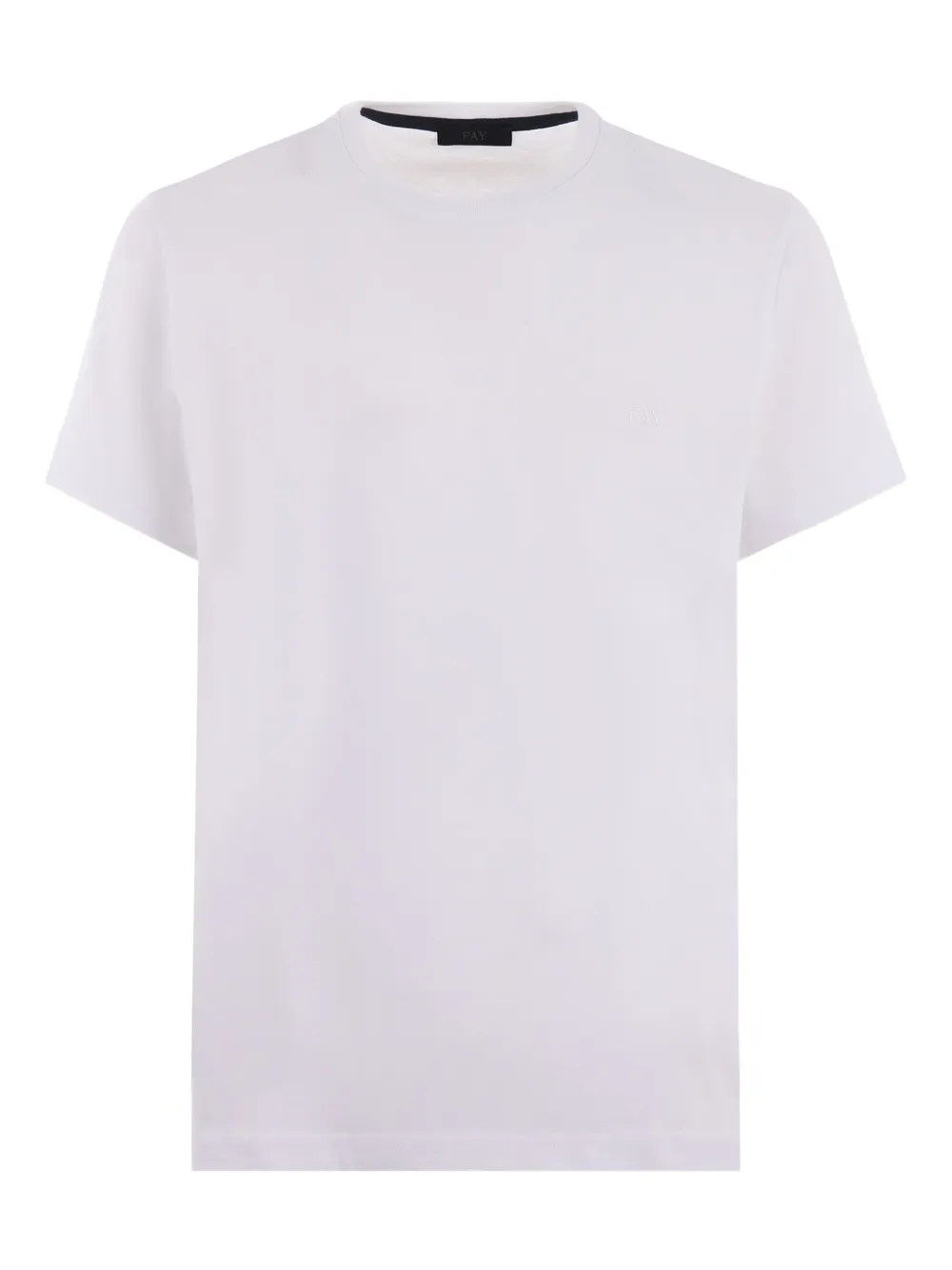 Fay embroidered-logo crew-neck T-shirt | White | Image 1