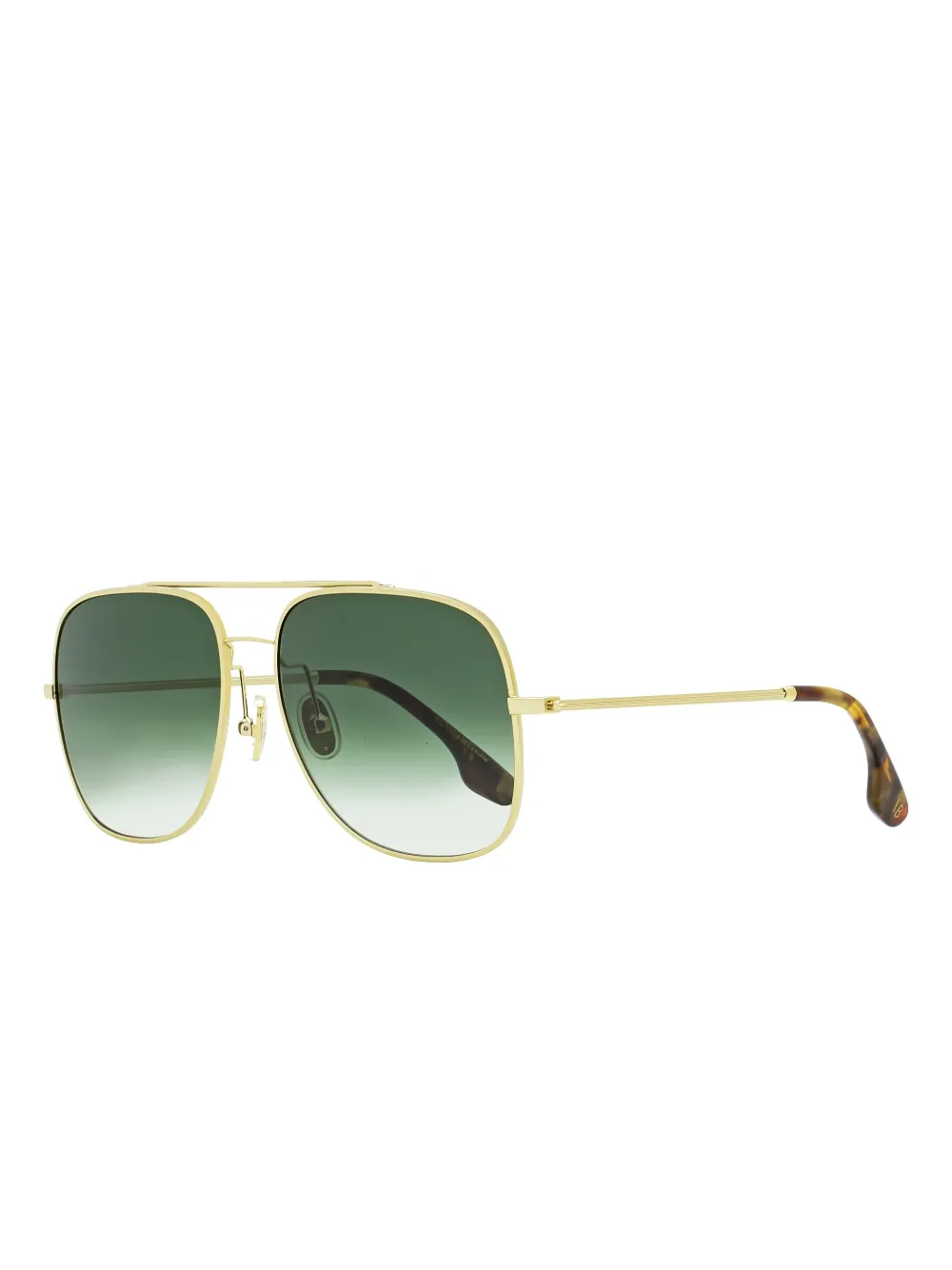 Victoria Beckham Eyewear Zonnebril met vierkant montuur Goud