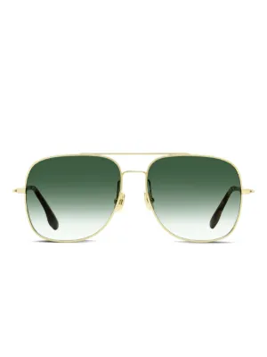 ヴィクトリアベッカム　ティアドロップ　ミラーサングラス　サングラス　美品 Victoria Beckham(ヴィクトリアベッカム) サングラス(レディース