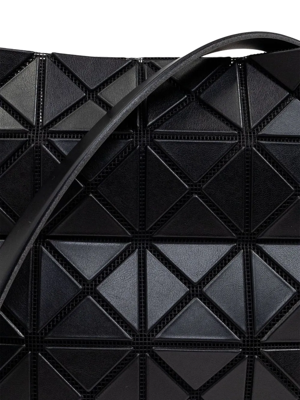 Bao Issey Miyake Schoudertas met geometrisch patroon Zwart