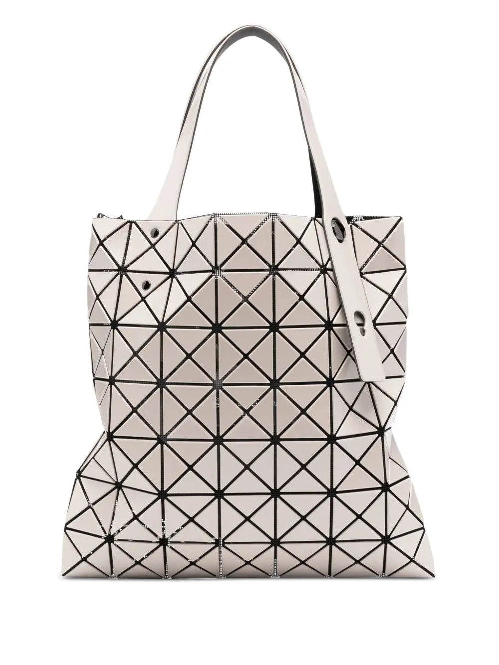 Bao Bao Issey Miyake geometric-pattern tote bag - Bianco