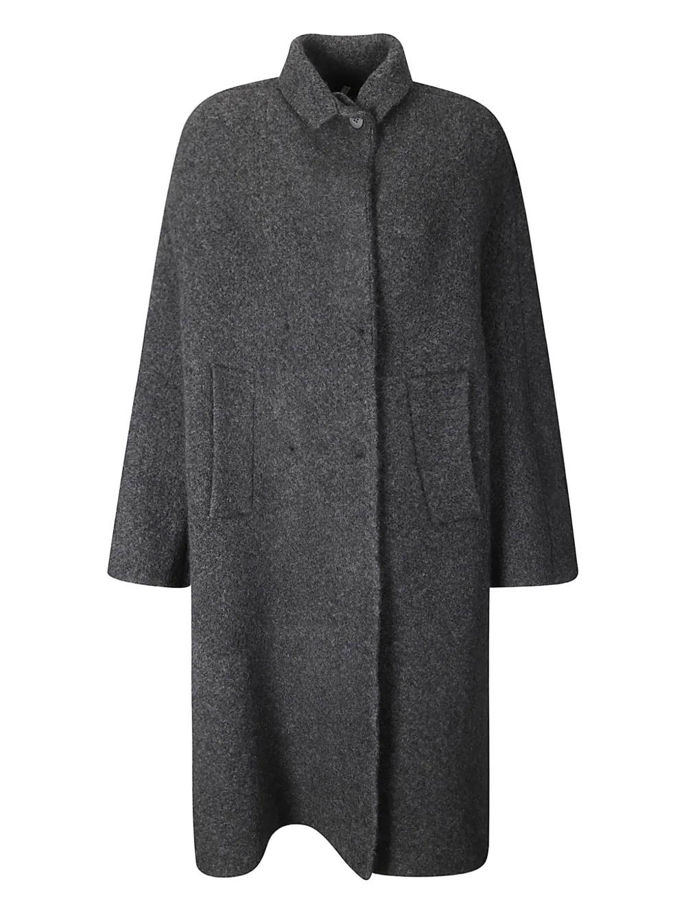 Boboutic Double-breasted Coat In Gray