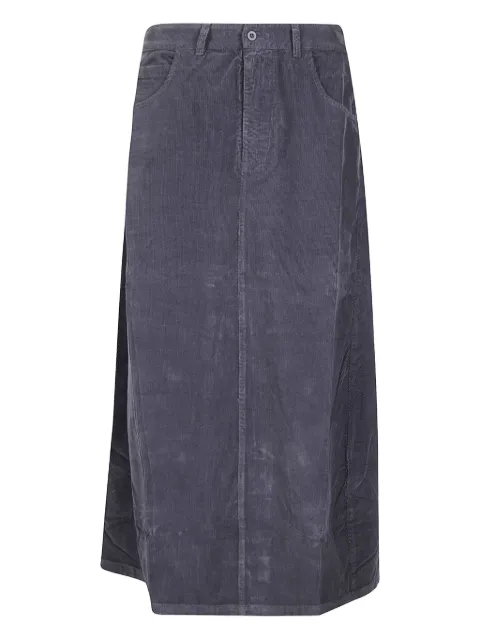 Labo Art corduroy midi skirt