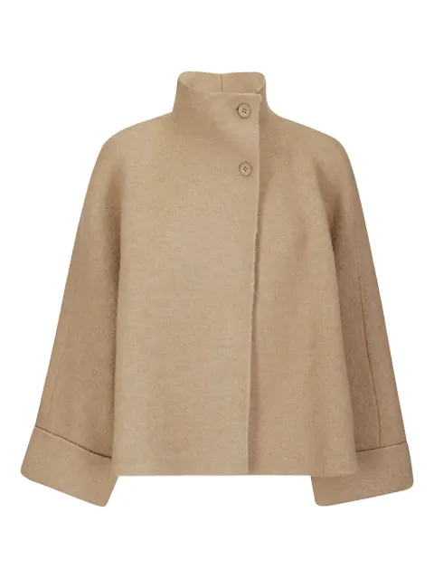 Boboutic double-breasted high-neck jacket