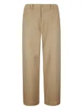 Labo Art cotton elasticated-waist trousers - Brown