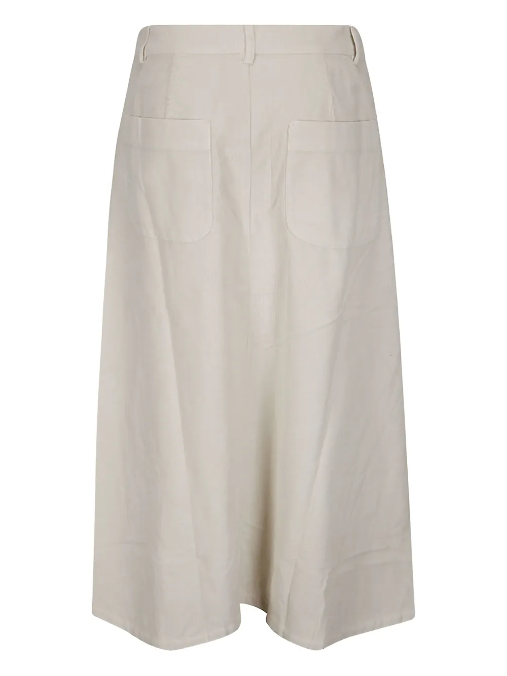 Labo Art corduroy midi skirt - Beige