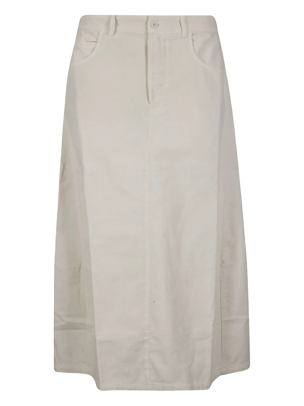 Labo Art corduroy midi skirt | Neutrals | Image 1