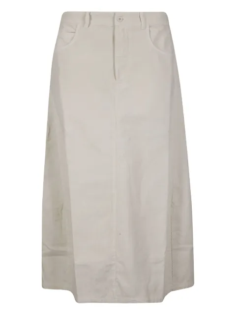 Labo Art corduroy midi skirt