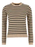 Weekend Max Mara striped-pattern sweater - Neutrals