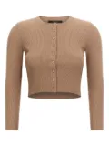 Weekend Max Mara ribbed cardigan - Neutrals