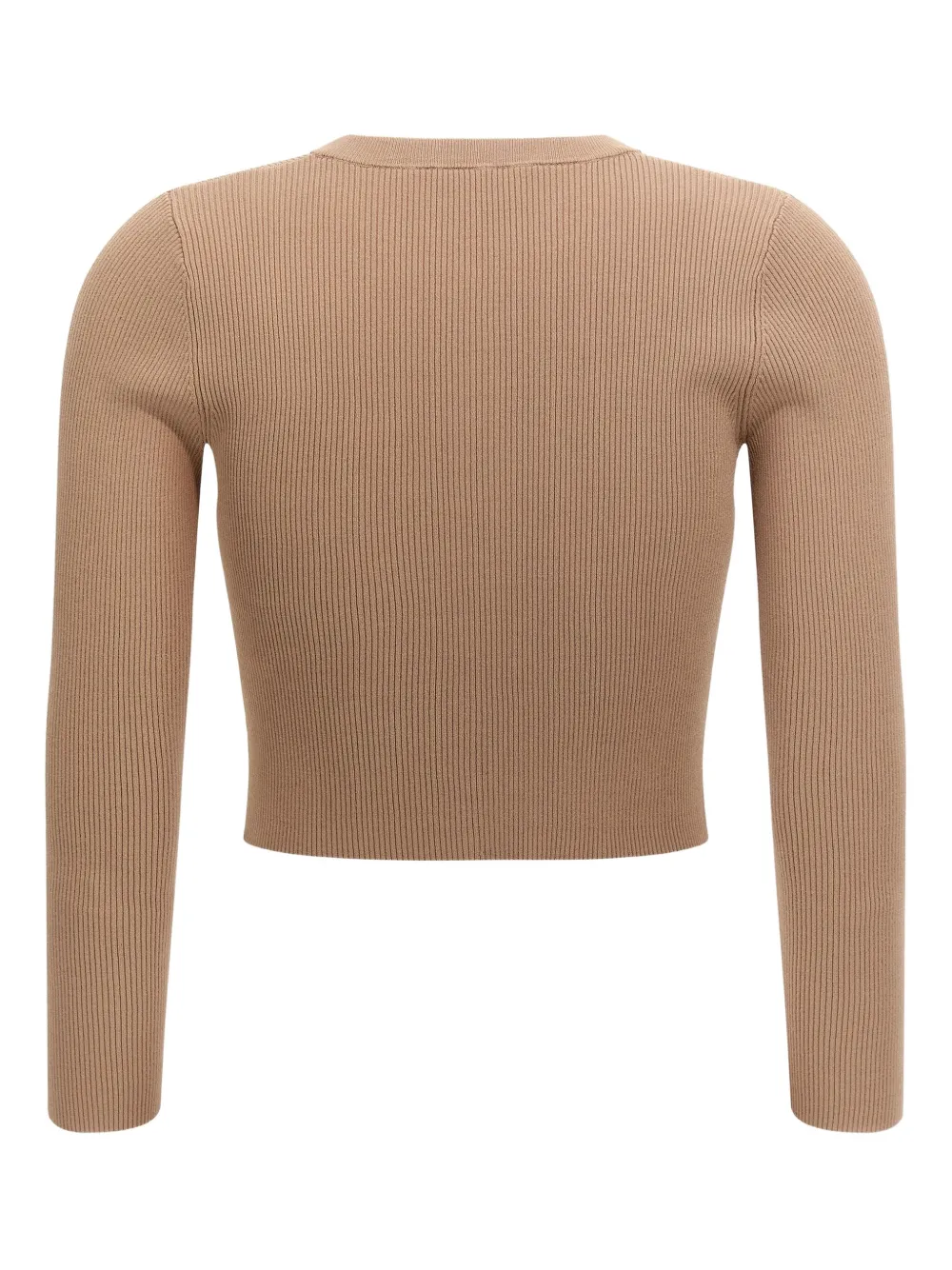 Weekend Max Mara Geribbeld vest Beige
