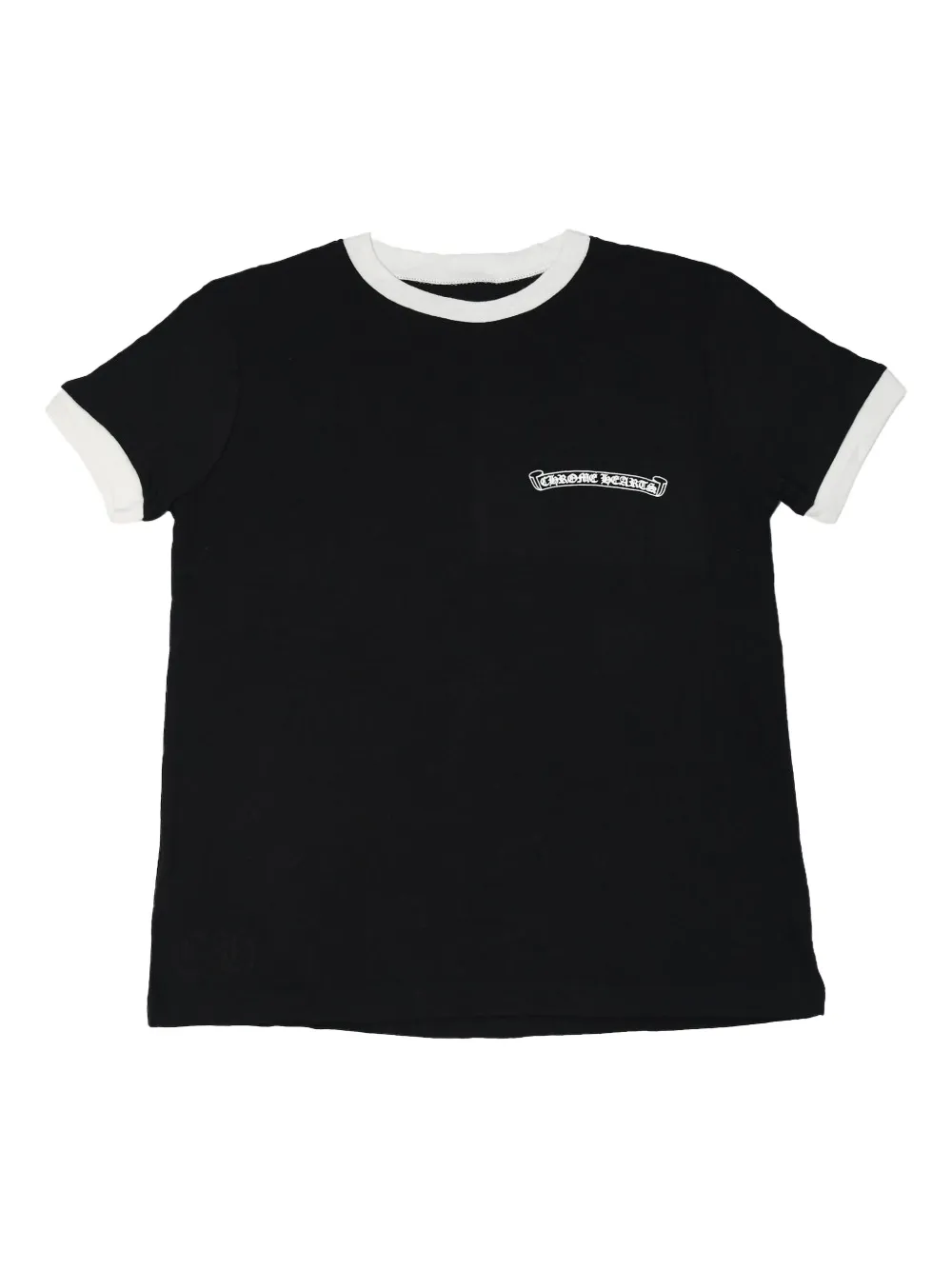 Chrome Hearts ホースシューロゴ Tシャツ - ブラック Chrome Hearts ホースシューロゴ Tシャツ - ブラック