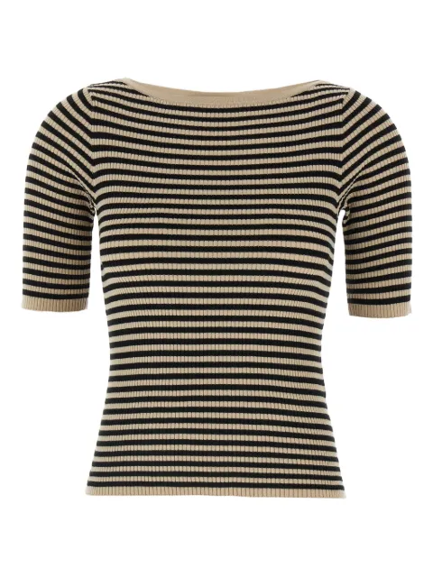 Max Mara striped ribbed T-shirt