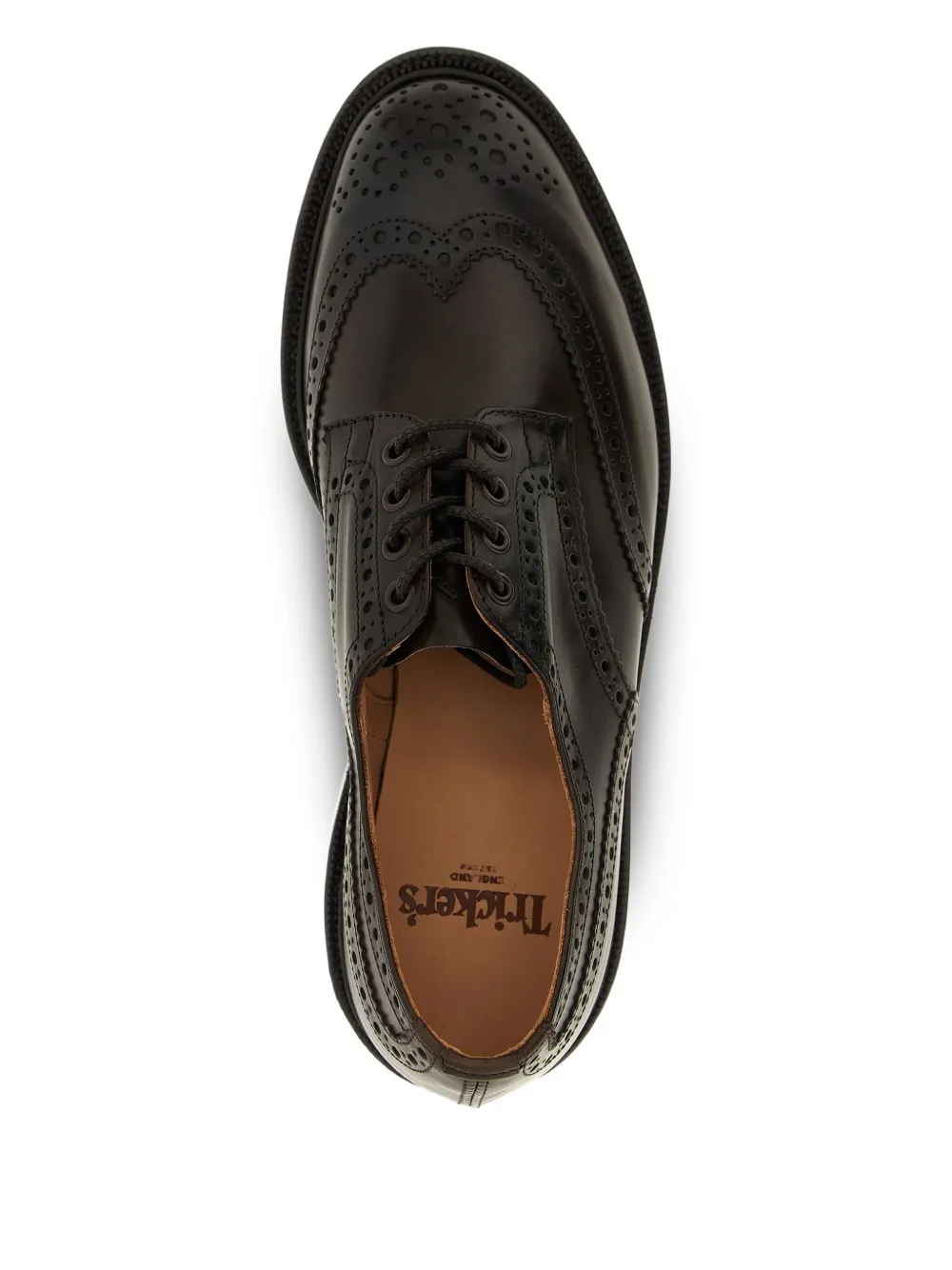 Tricker's Bourton leather lace-up derby shoes Bruin